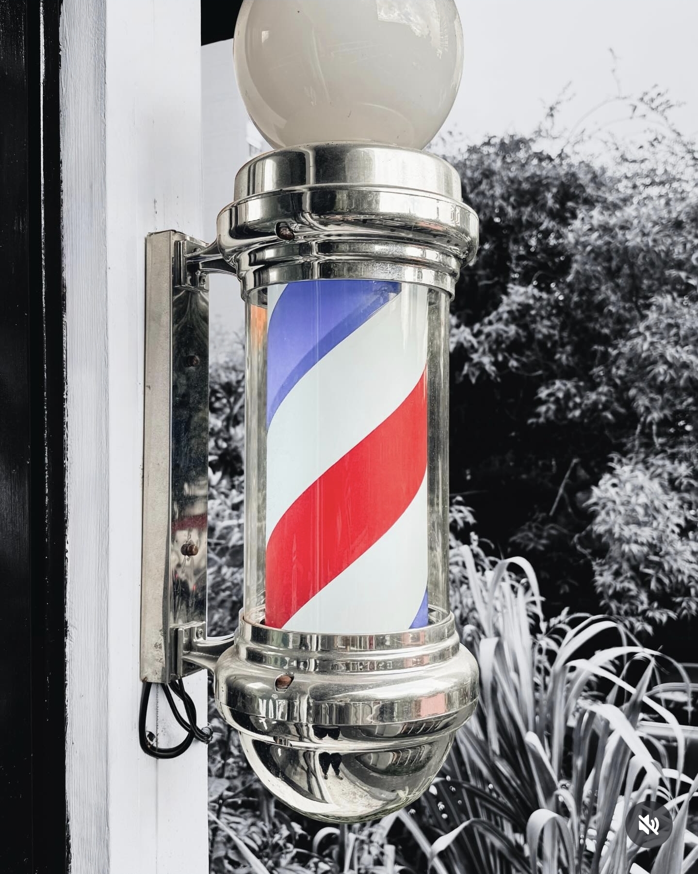 Poste de barbero clásico